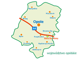 mapa opolszczyzny