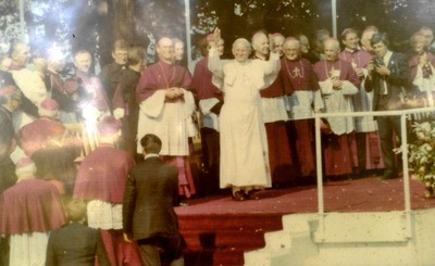 wizyta papieza - gora sw. anny