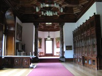 zamek moszna - wnetrza