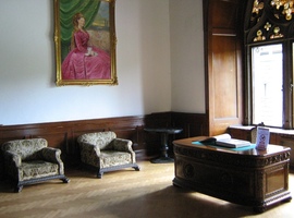 zamek moszna - gabinet hrabiego