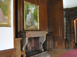 zamek moszna - gabinet hrabiego