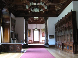 zamek moszna - gabinet hrabiego