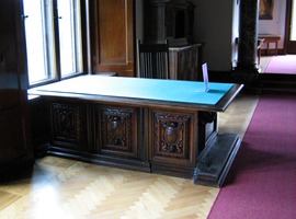 zamek moszna - gabinet hrabiego