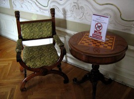 zamek moszna - sala pod pawiem